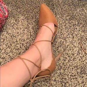 Lucky brand tie heels